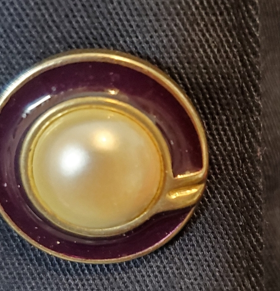 La Belle Vintage Navy Double-Breasted Nautical Suit Jacket Sheath Dress Size 6/7 - Picture 7 of 11